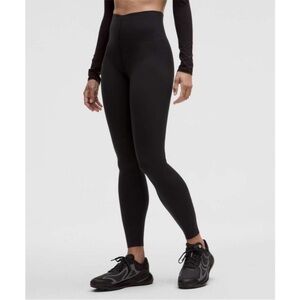 Lululemon Glow Up Leggings in Black Size 6 25” NWT